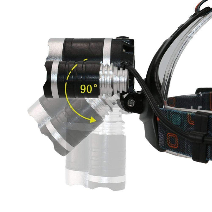 Skanto | Linterna frontal 13000LM LED Hodelykt