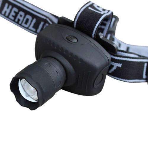 Skanto | Mini LED Zoombar Hodelykt - Zoombar Hodelykt Lys Sykkellykt For Camping