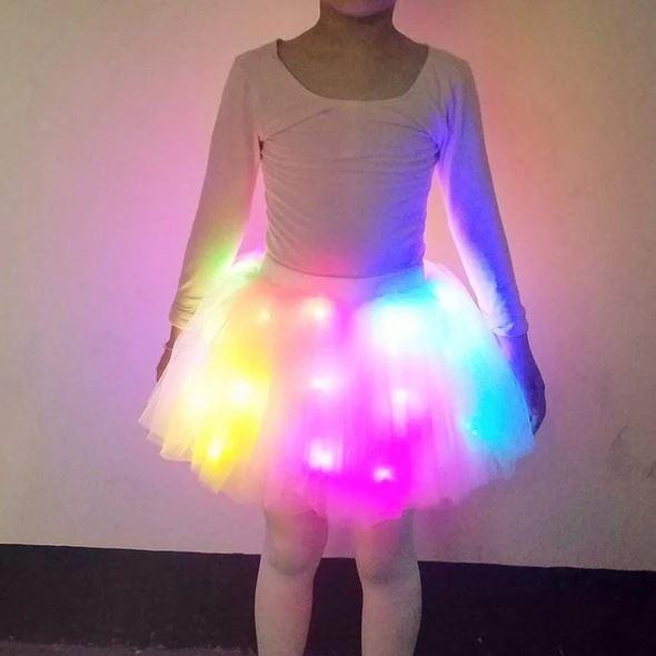 Skanto | Magisk & Glødende LED Tulle Skirt