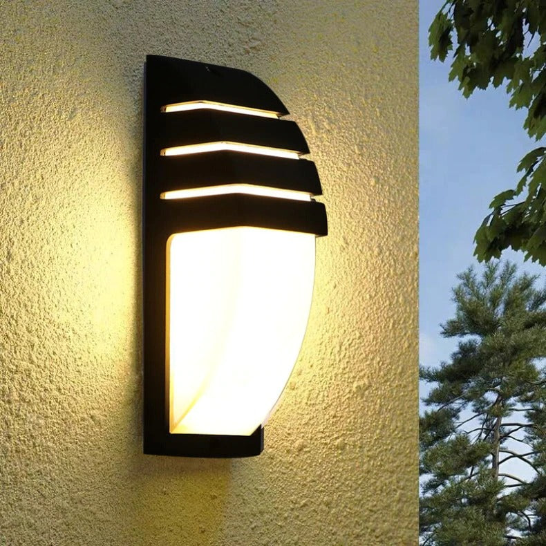 Radar Bevegelsessensor Vanntett LED Utendørs Vegglampe