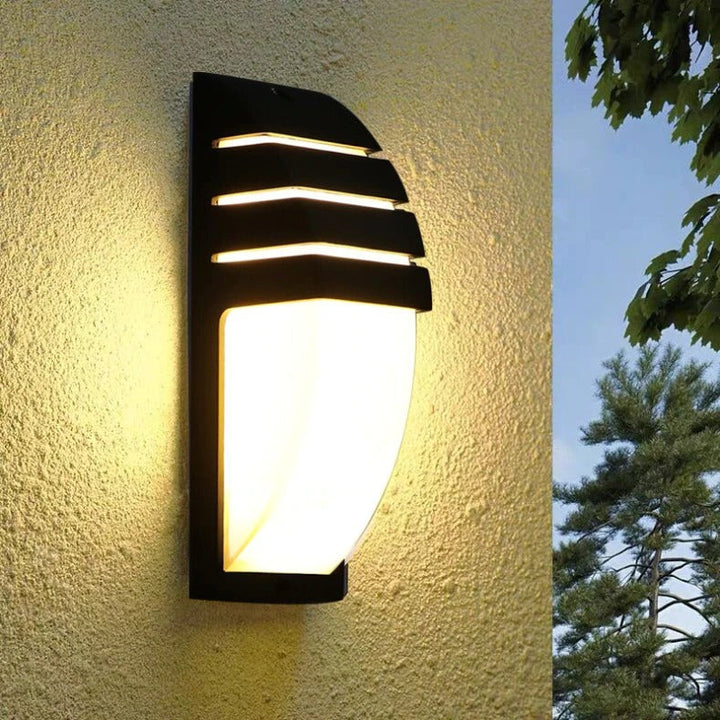 Radar Bevegelsessensor Vanntett LED Utendørs Vegglampe