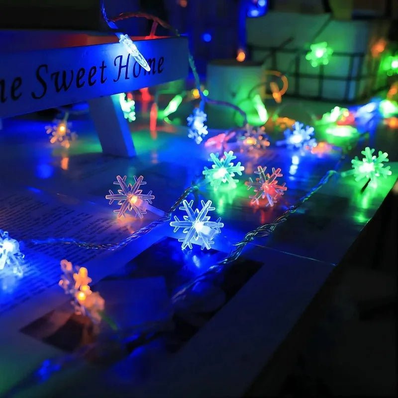 Skanto | LED Snøfnugg Lys - Lyskede Julelys