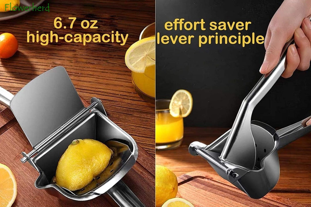 Sitronpresse Citrus Juicer Håndpress Manuell Klem Saft Ekstraktor | Skanto