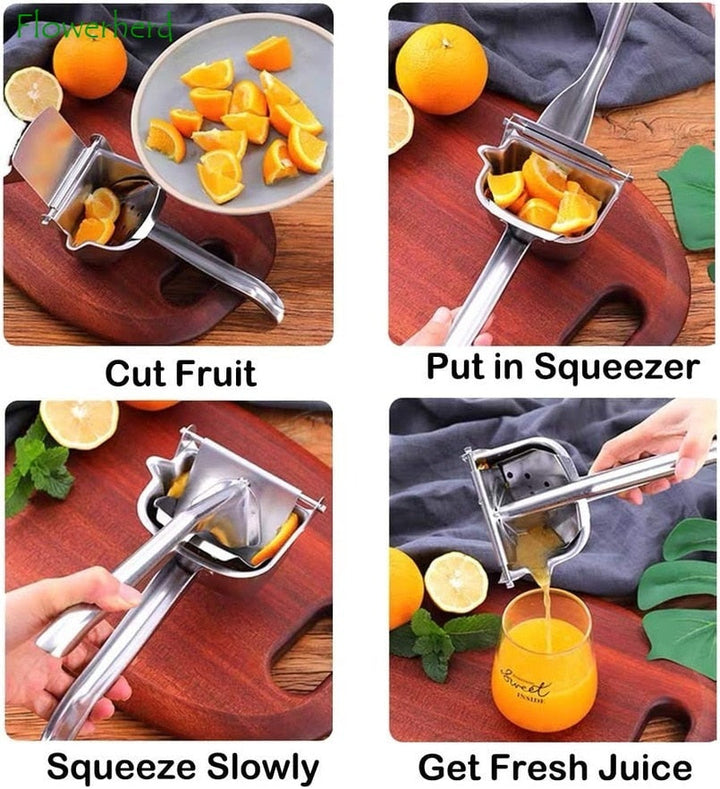 Sitronpresse Citrus Juicer Håndpress Manuell Klem Saft Ekstraktor | Skanto