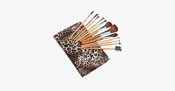 Skanto | 12 Deler Leopardskinn - Flat Deksel