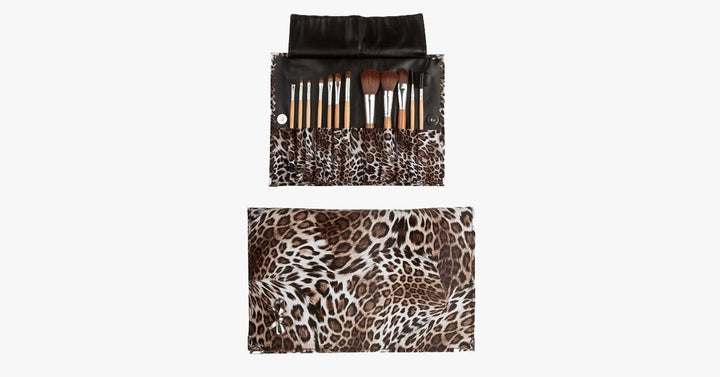 Skanto | 12 Deler Leopardskinn - Flat Deksel