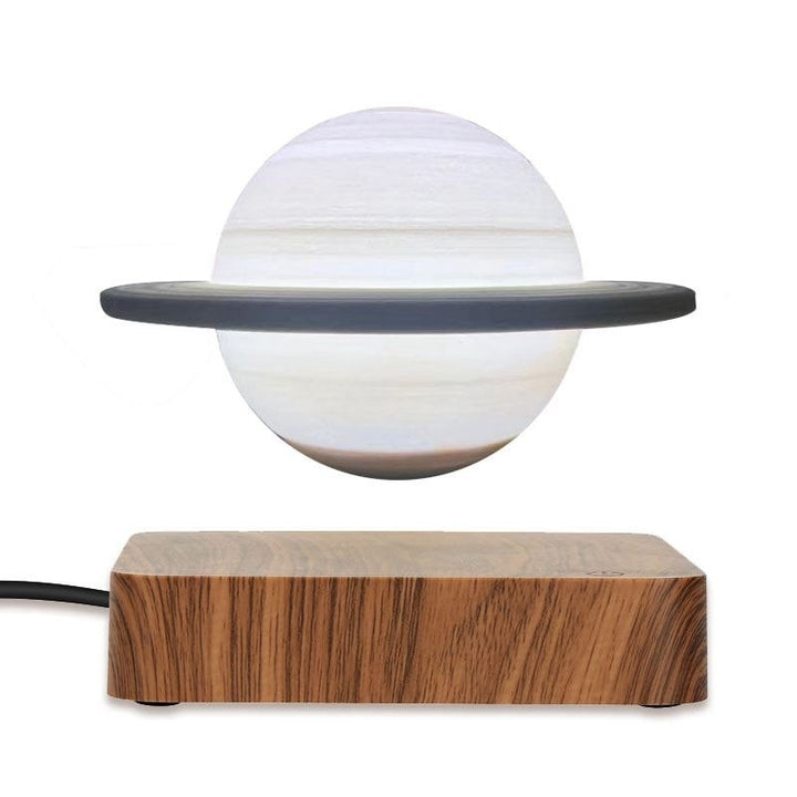 Skanto | SaturnGlow – Flytende Designlampe med 3D Utskrift Teknologi