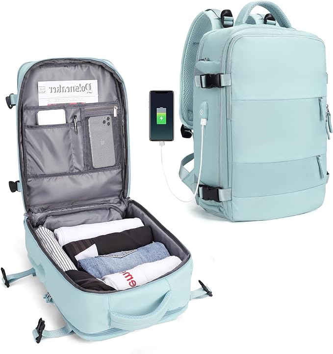 Skanto | Robust ryggsekk for reiser med USB-ladeport