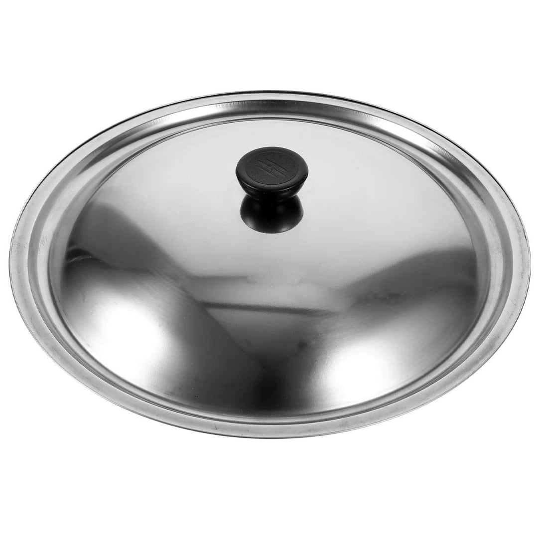 Skanto | CookShield – Universal Rustfritt Stål Lok for Panner & Wokker
