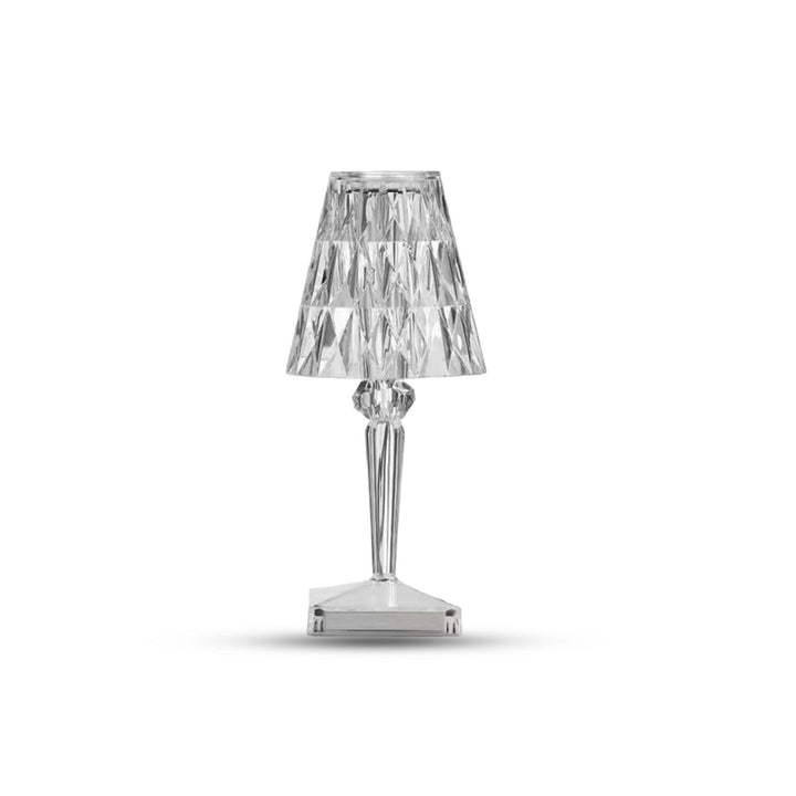 Skanto | CrystalGlow Touch lampe – Elegant bordlampe med berøringsensor og USB