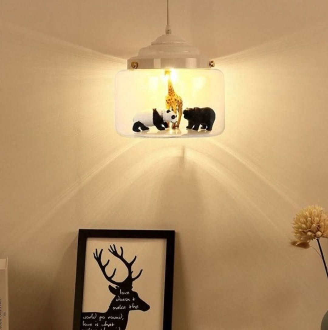 Skanto | Smaller Zoo | Pendellampe med glasskjerm
