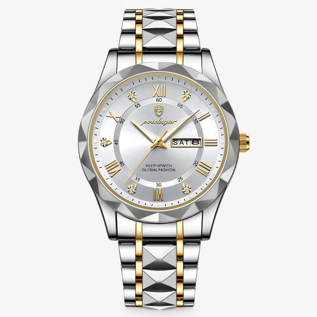 Herre Automatisk Klokke Klassisk Lærreim 40mm | Skanto