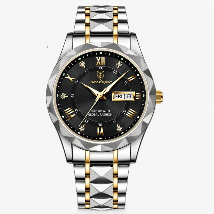 Herre Automatisk Klokke Klassisk Lærreim 40mm | Skanto
