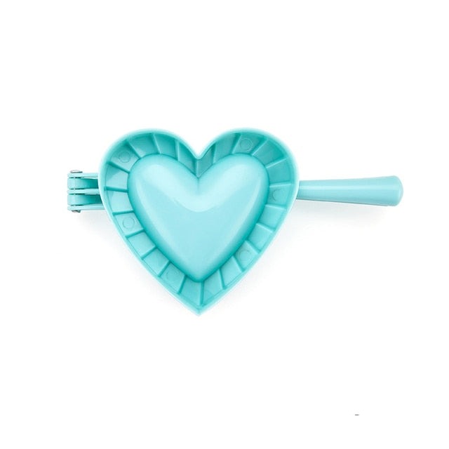 Love Shape Dumpling Mold Plastisk Mold Stor Kjøkkenutstyr | Skanto