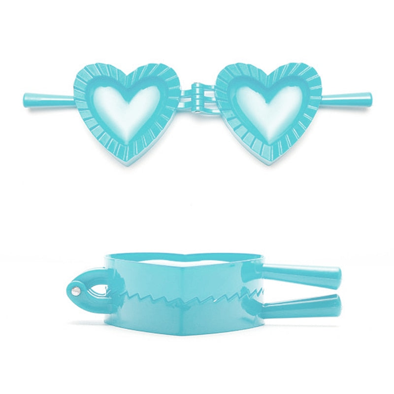 Love Shape Dumpling Mold Plastisk Mold Stor Kjøkken Tilbehør | Skanto