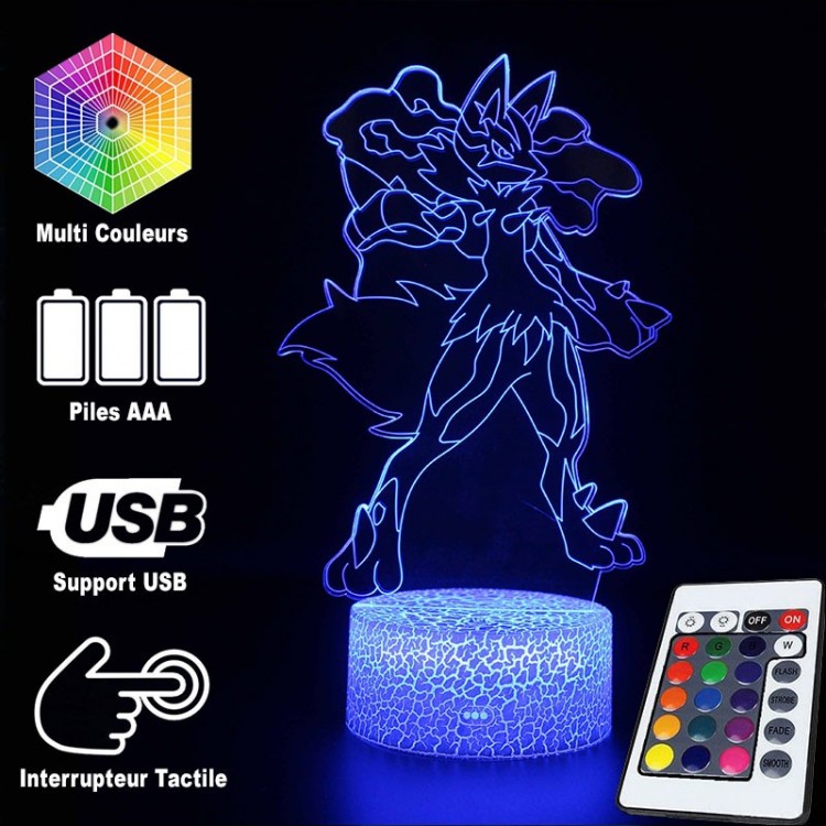 Skanto | 3D Lampe Pokémon Lucario