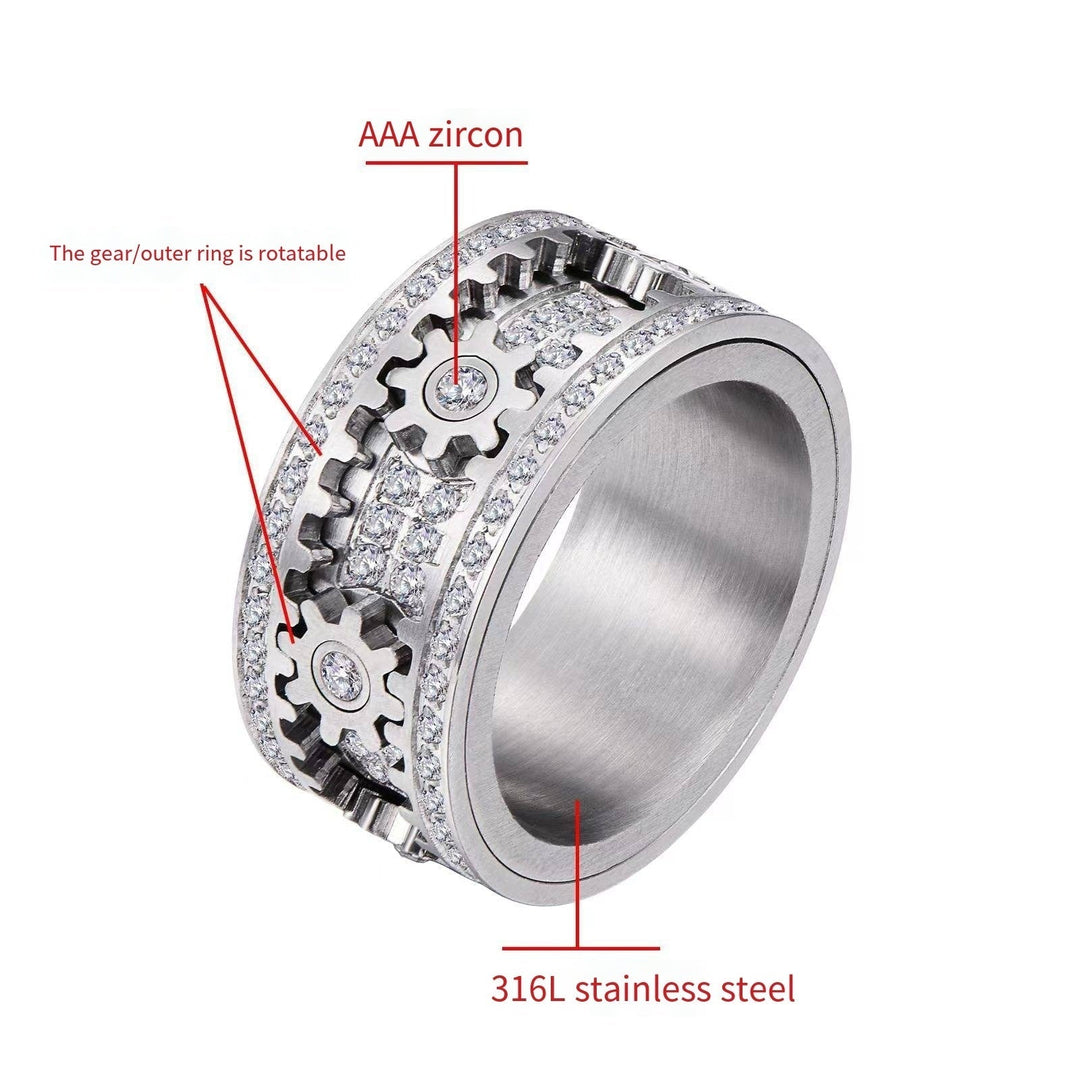 Skanto | Lucky Turn Zirkon Ring