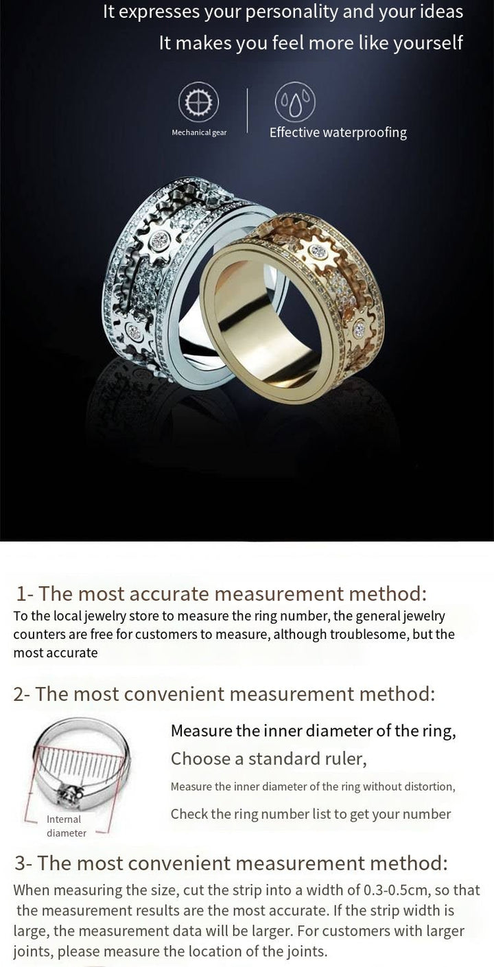 Skanto | Lucky Turn Zirkon Ring