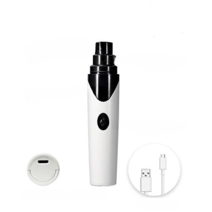 Skanto | LUCKYNAIL – Stille elektrisk kjæledyrklipper med USB oppladbart batteri