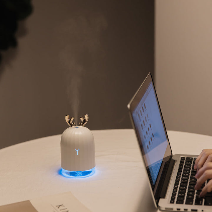 Skanto | BunnyAir Barne Luftfukter – Med Nattlys og LED Belysning
