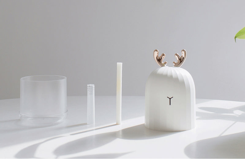 Skanto | BunnyAir Barne Luftfukter – Med Nattlys og LED Belysning