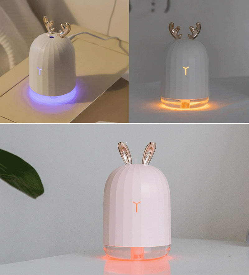 BunnyAir Barne Luftrenser – Med Nattlys og LED-belysning | Skanto
