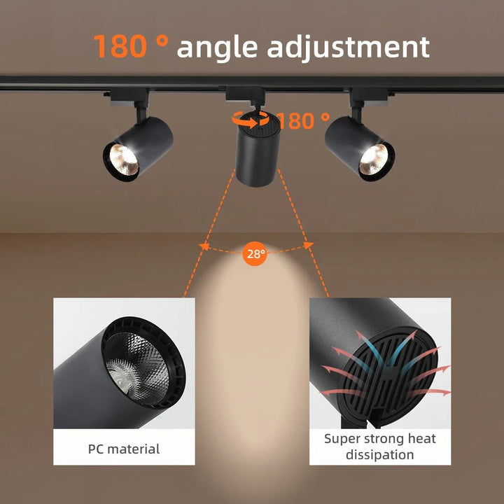 Skanto | LumiBeam – LED spotlight med justerbar strålevinkel