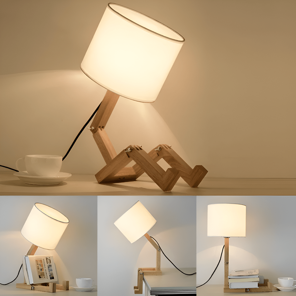 Skanto | LUMIBOT – Fleksibel Trelampe for Personlig Belysning