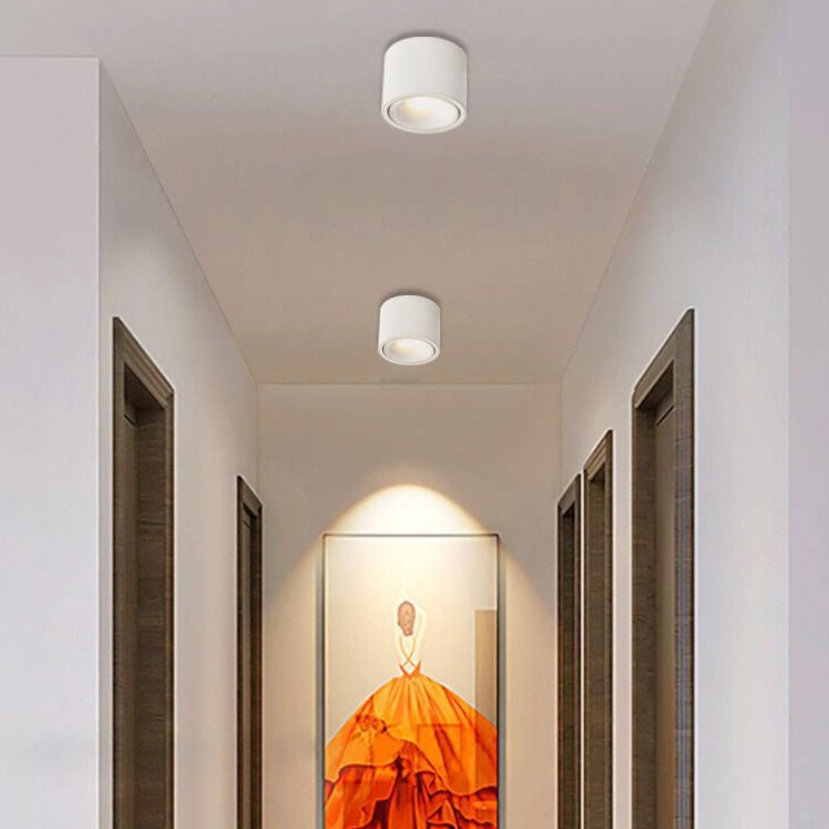 Skanto | LumiDisk – Moderne Minimalistisk LED Taklys for Fokuserende Belysning