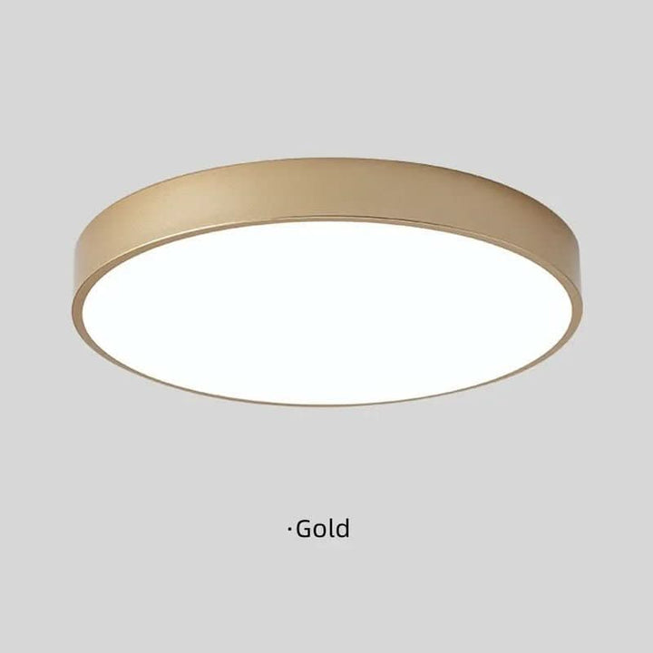Rund LED Flush Taklampe | Skanto