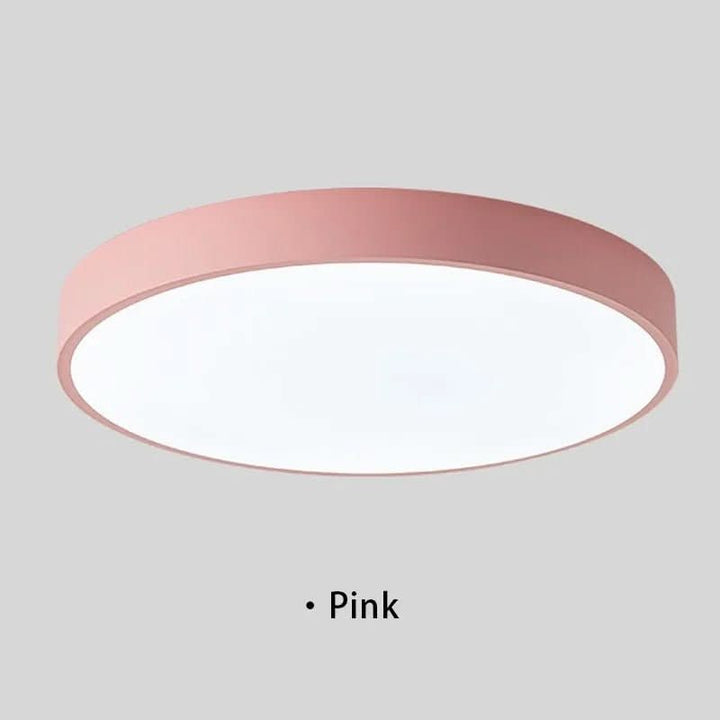 Rund LED Flush Taklampe | Skanto