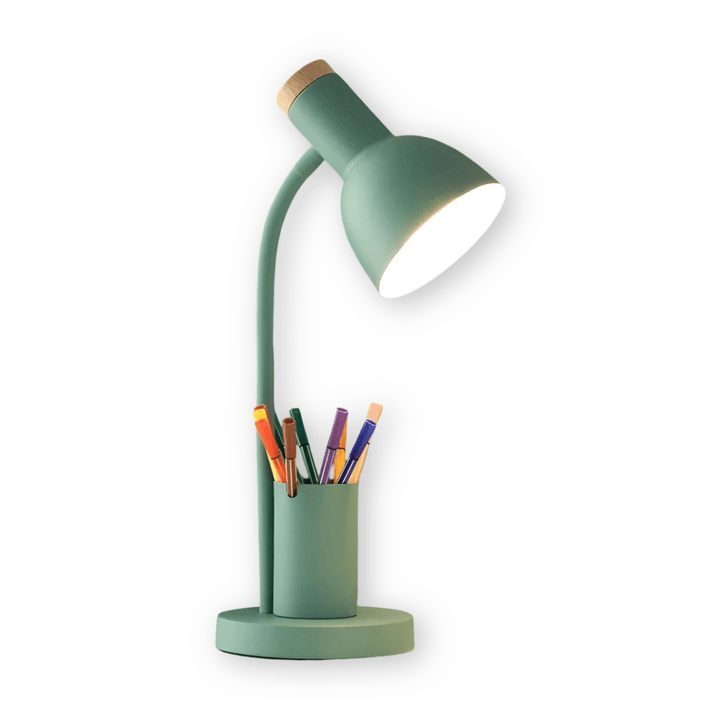 Skanto | LumoDesk – LED bordlampe med pennholder for organisering og belysning