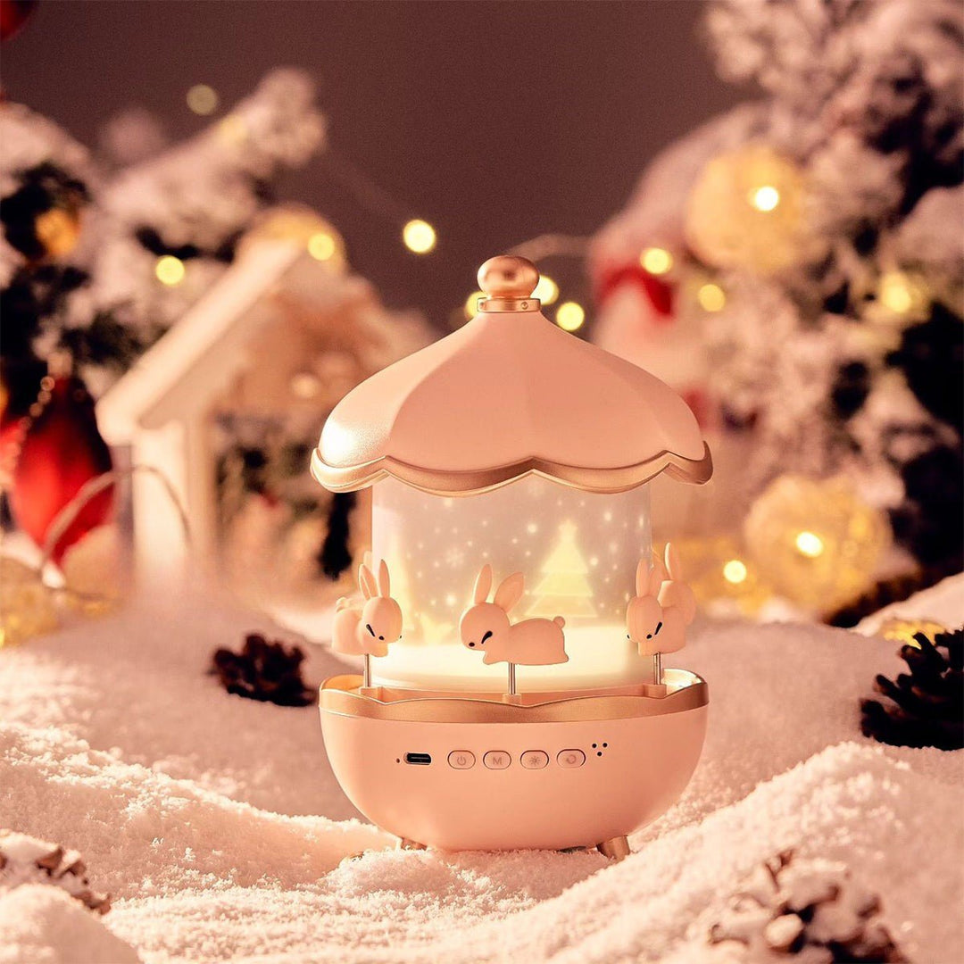 Skanto | Lunivra – Fortryllet Drømprojektor med Musikk & 12 Lysmønstre