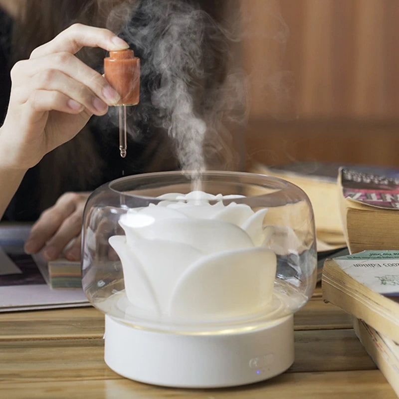 Frendorf | Luksus Aroma Diffuser med LED-belysning - AromaGlow