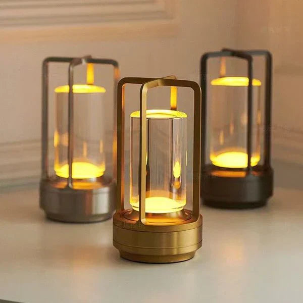 Skanto | Luxe Krystall Bordlampe - LumiCrystal