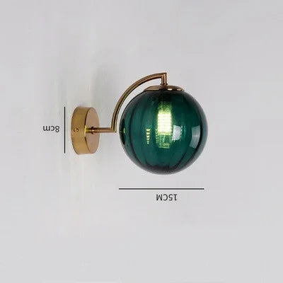 Skanto | Luksus Moderne Glass Vegglampe - CrystalGlow