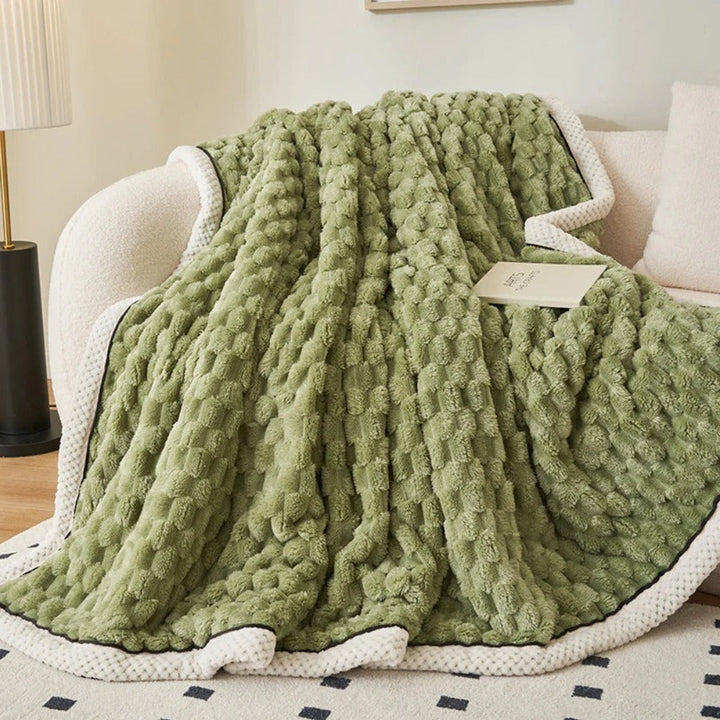 Skanto | Plysj Fleece Teppe Myk Kaste