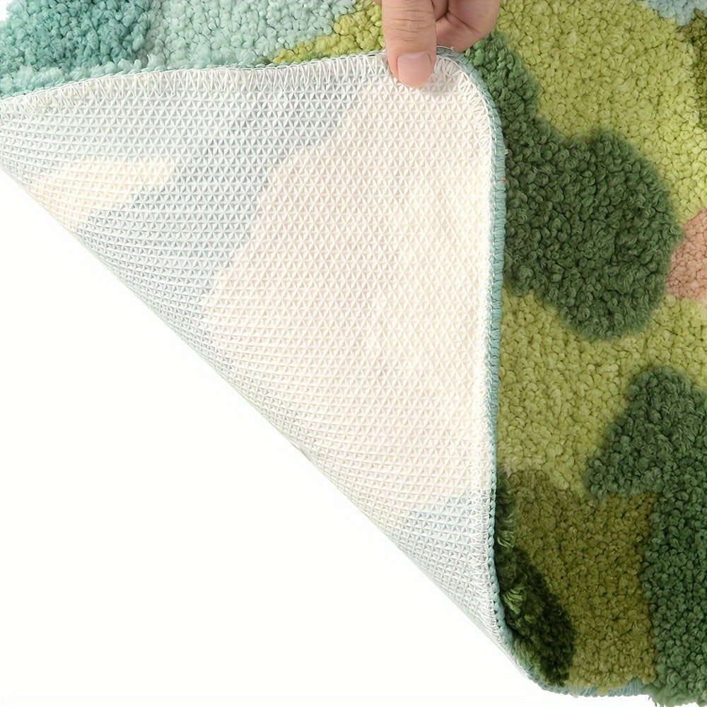 Skanto | Luksus Bademat med Blomsterdesign, Ekstra Myk og Absorberende - Florina