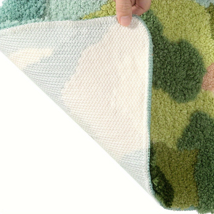 Skanto | Luksus Bademat med Blomsterdesign, Ekstra Myk og Absorberende - Florina