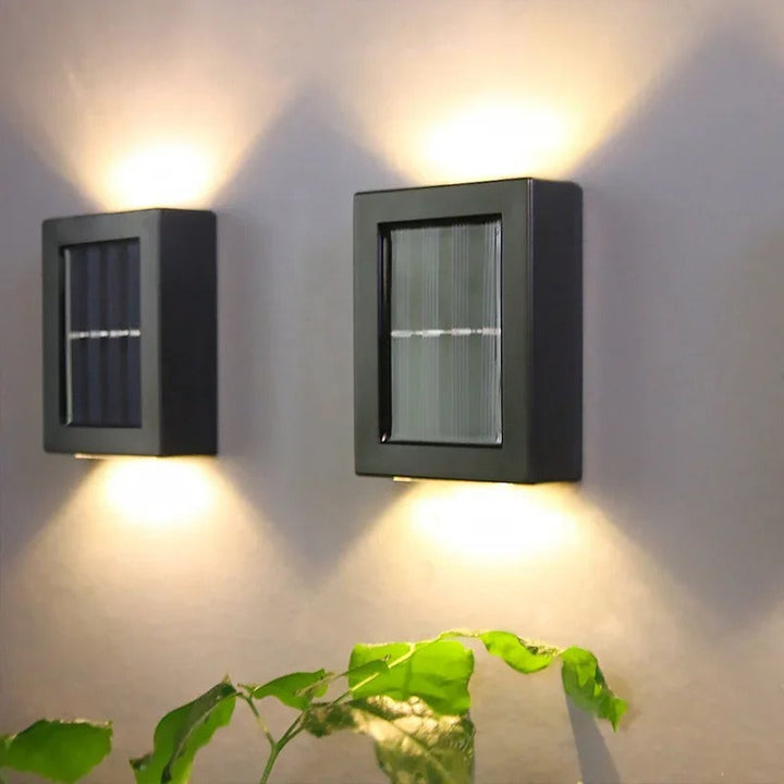 Skanto | Luksus Trådløse Solenergi LED Vegglamper - SolarGlow