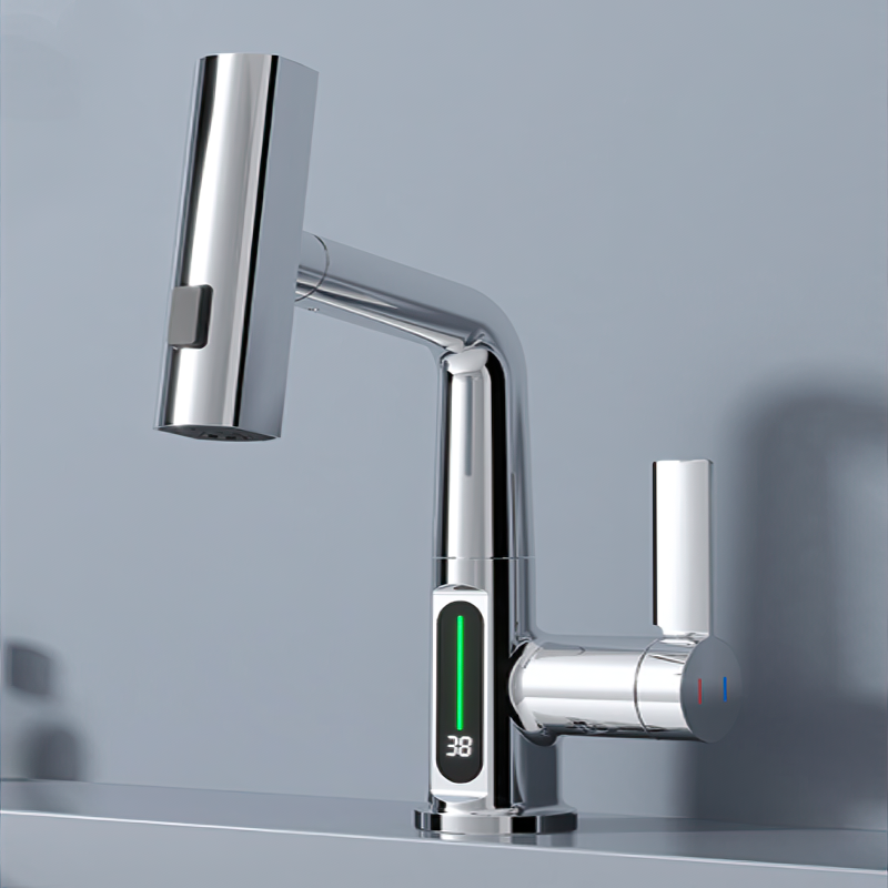 Skanto | SmartFaucet Pro: Intelligent kran med digital skjerm