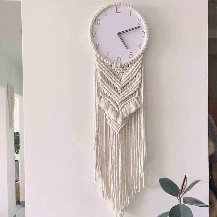 Skanto | BohèmeTick - Chic Makrame Klokke