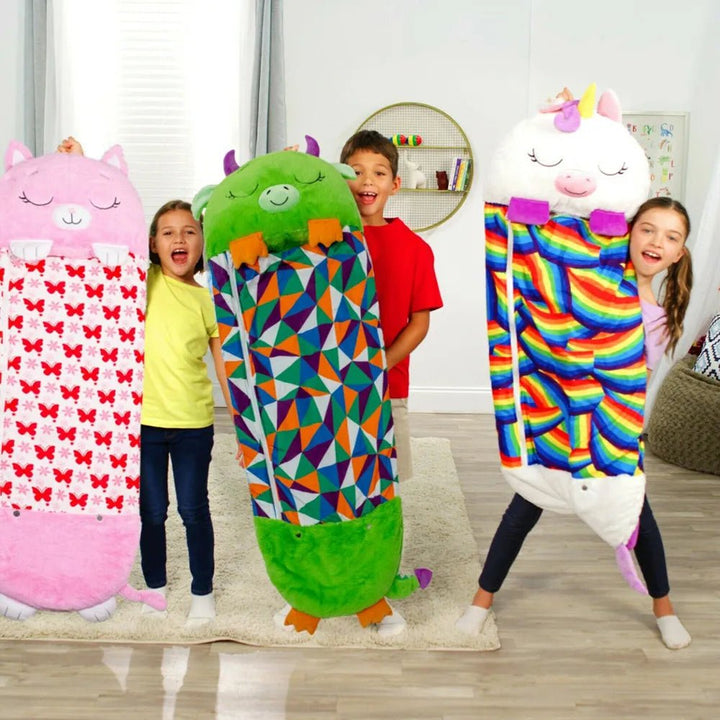 Skanto | MagicalCuddle – 2-i-1 sovepose & kosedyr for søte drømmer & fantasifull lek