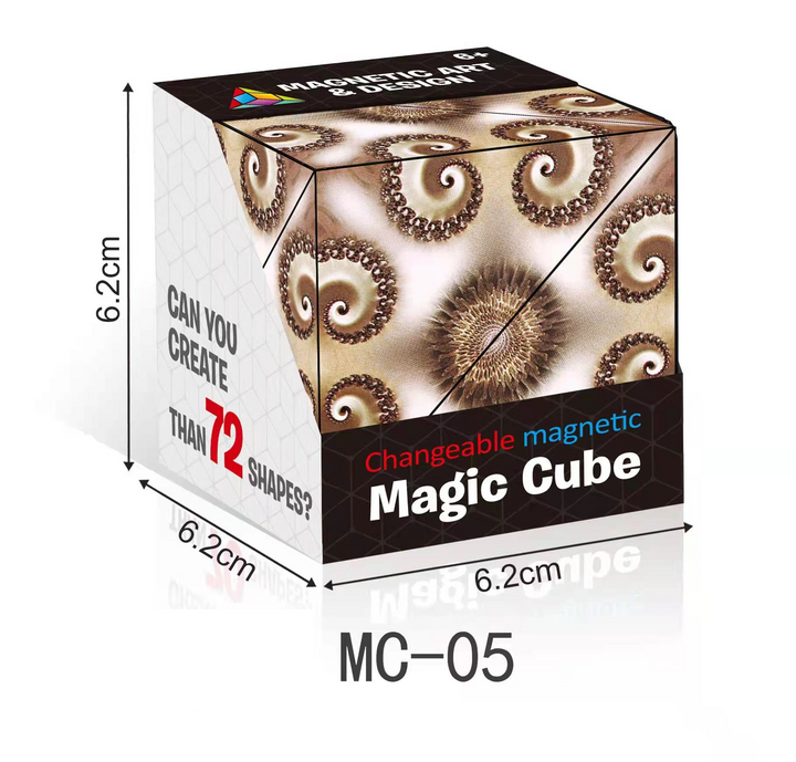 Skanto | FoldFun Form Kube – Kreativ 3D Puslespill for Barn og Voksne