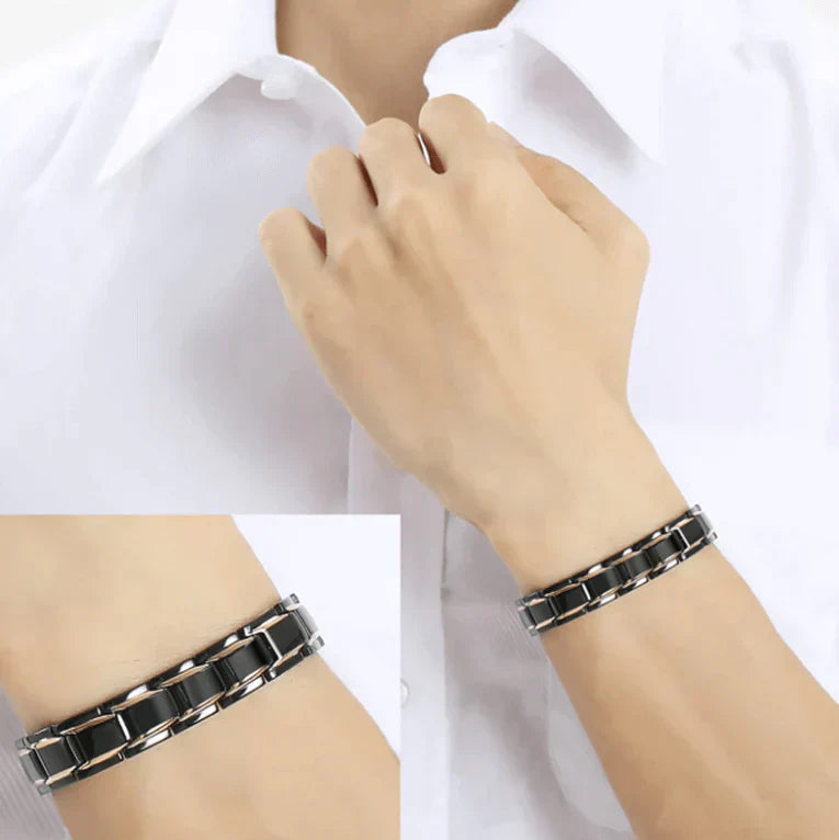 Magnetisk armbånd for damer og menn – Justerbart, stilfullt og komfortabelt | Skanto