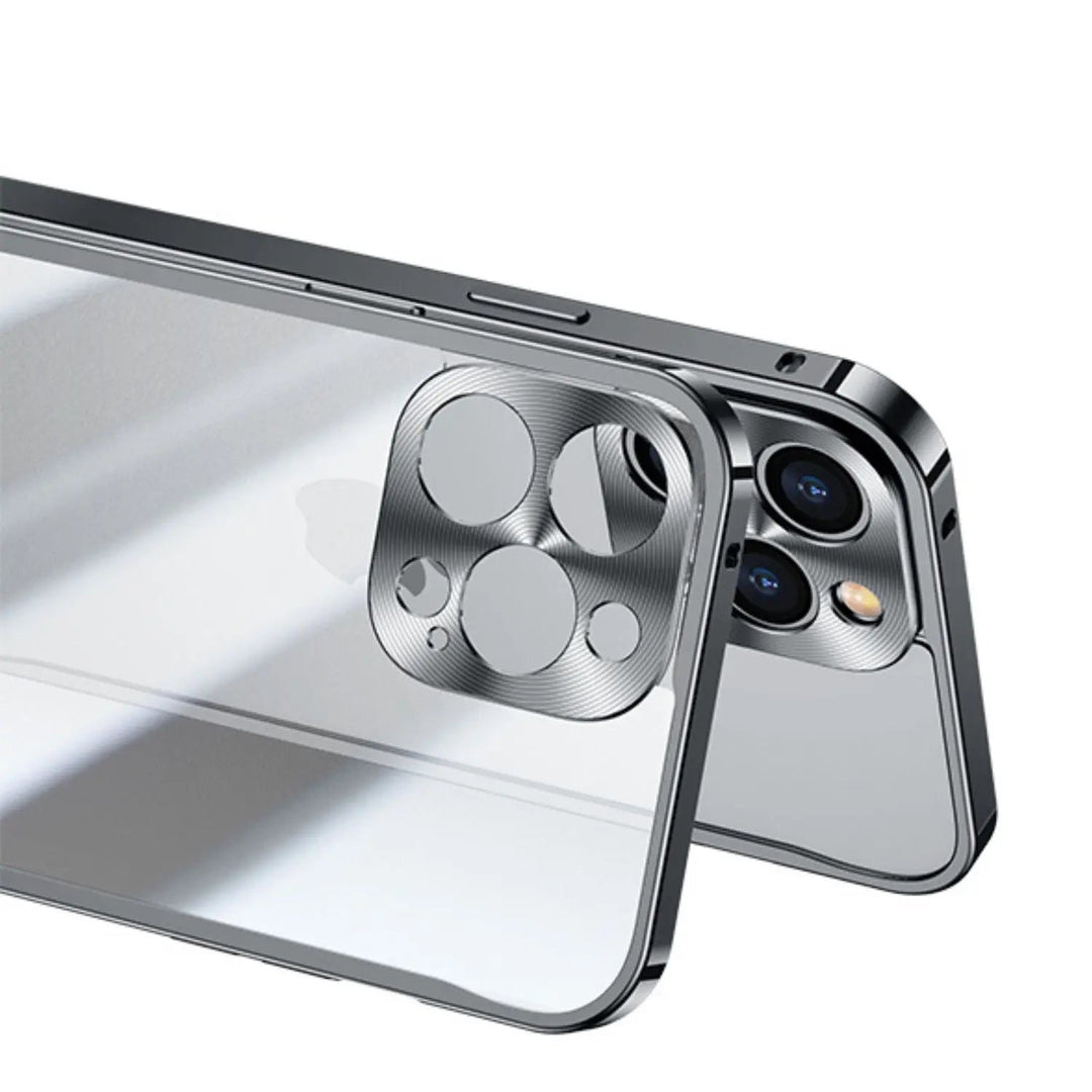 Skanto | Metall Luksus MagSafe Deksel for iPhone Pro Max - Slankt og Stilig Design med Maksimal Beskyttelse