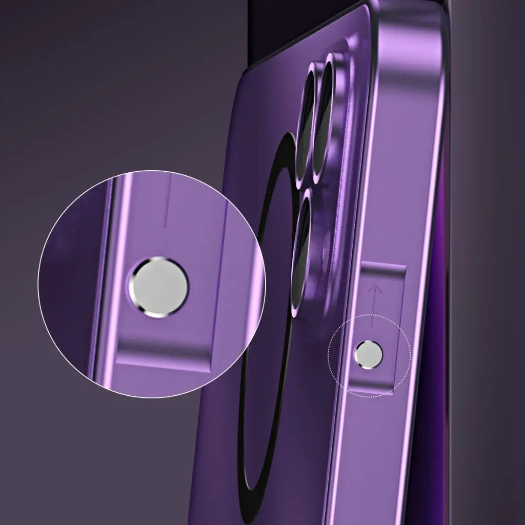 Skanto | Magnetisk metall skall for iPhone – Robust beskyttelse med et elegant design og MagSafe-kompatibilitet