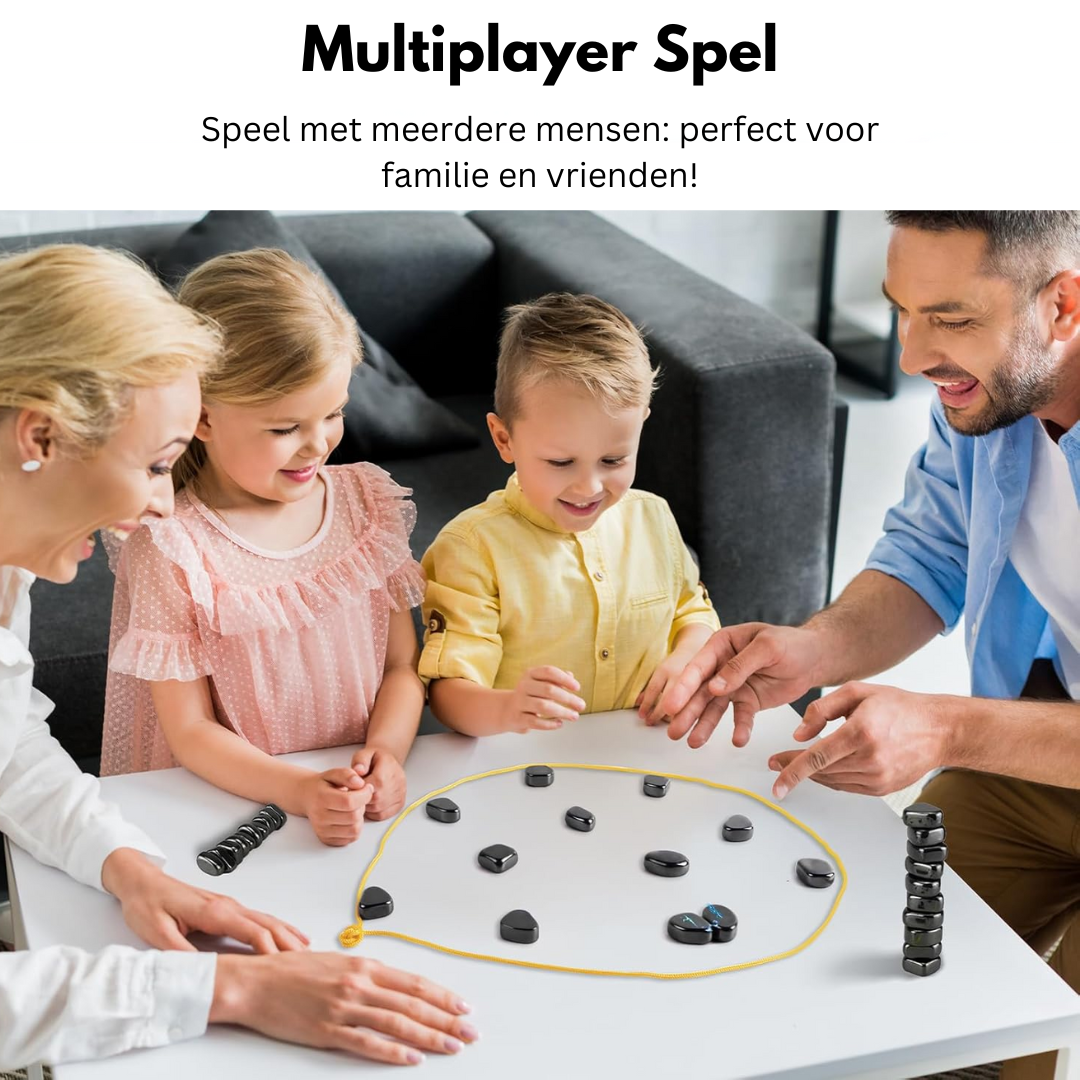 Skanto | Magnetisk Reise Sjakk Sett for Smart Underholdning - CheckMate