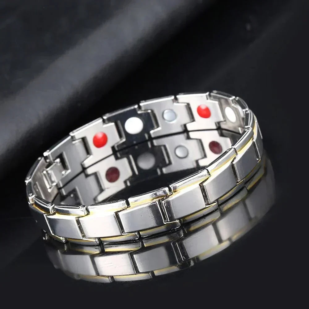 Magnetisk armbånd for damer og herrer – Justerbart, stilige og komfortabelt | Skanto