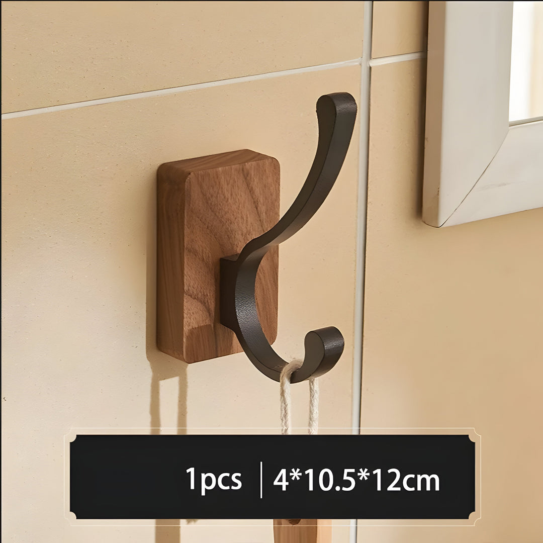 WoodenGrip Hooks – Veggkroker i tre i nordisk stil